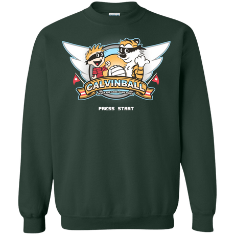 Sweatshirts Forest Green / Small Calvinball Video Game Crewneck Sweatshirt