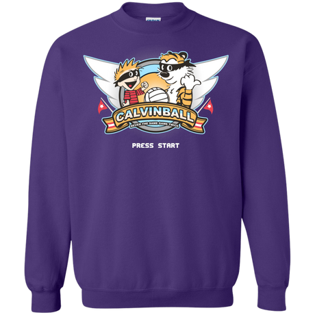 Sweatshirts Purple / Small Calvinball Video Game Crewneck Sweatshirt