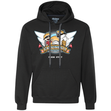 Sweatshirts Black / Small Calvinball Video Game Premium Fleece Hoodie