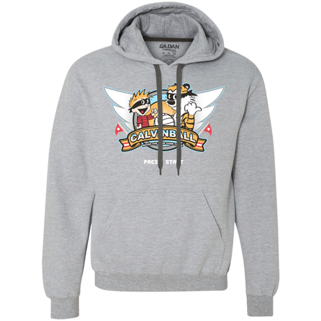 Sweatshirts Sport Grey / Small Calvinball Video Game Premium Fleece Hoodie
