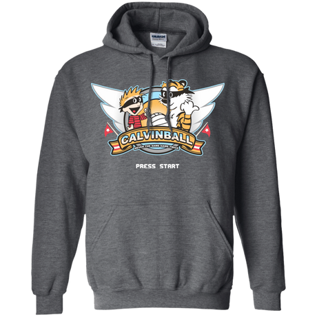 Sweatshirts Dark Heather / Small Calvinball Video Game Pullover Hoodie