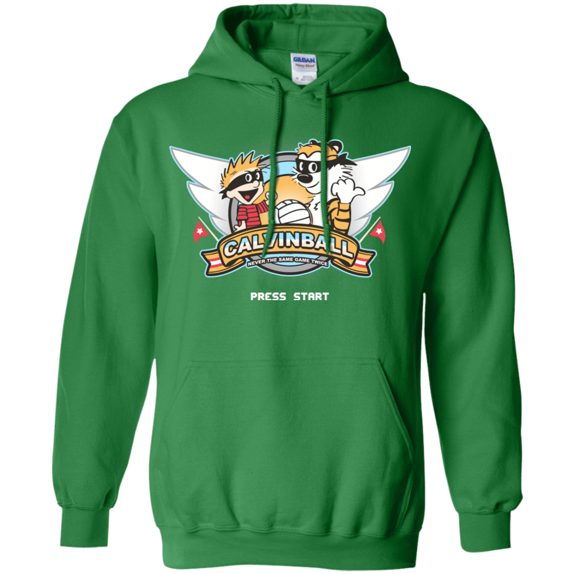 Sweatshirts Irish Green / Small Calvinball Video Game Pullover Hoodie