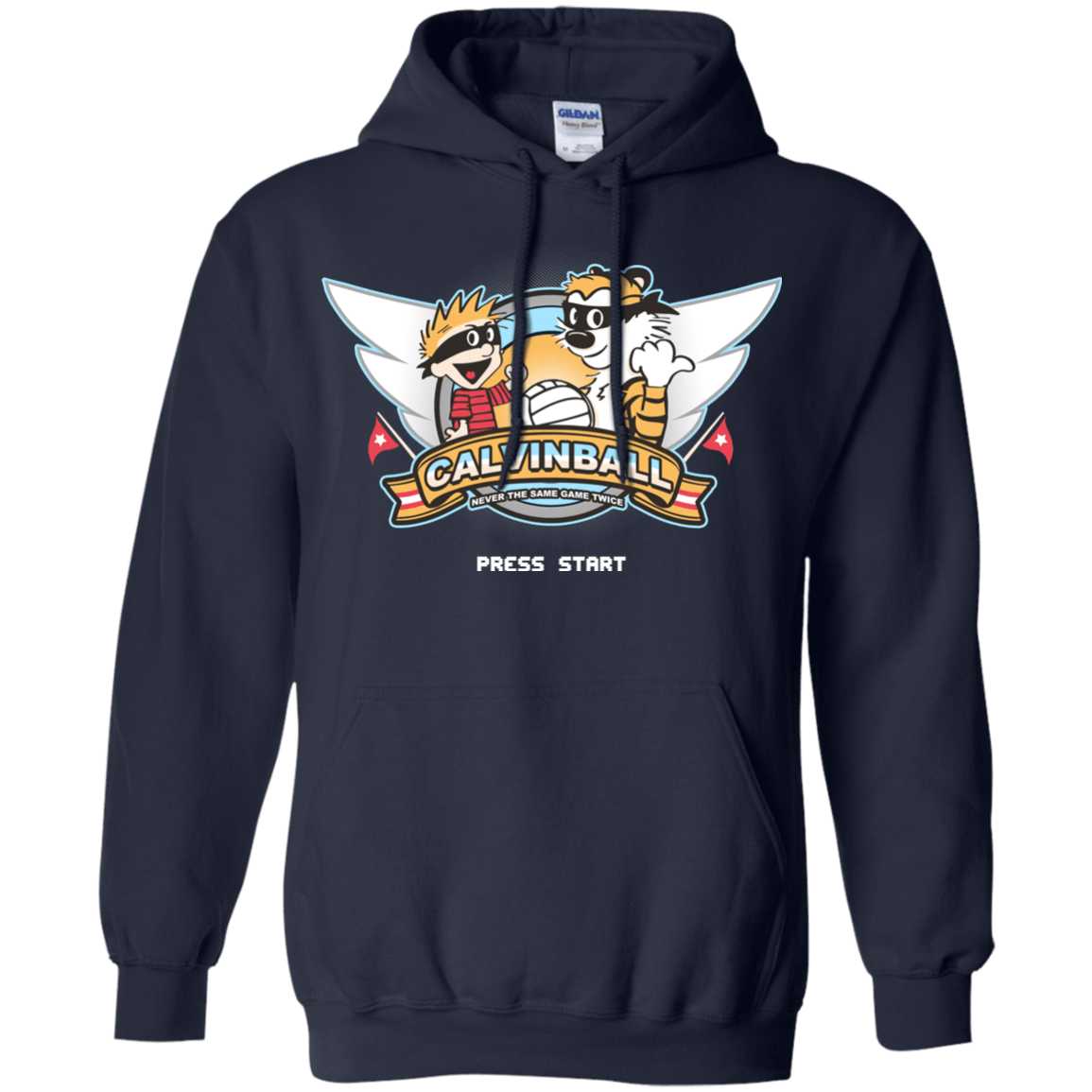 Sweatshirts Navy / Small Calvinball Video Game Pullover Hoodie