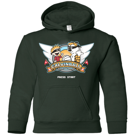 Sweatshirts Forest Green / YS Calvinball Video Game Youth Hoodie