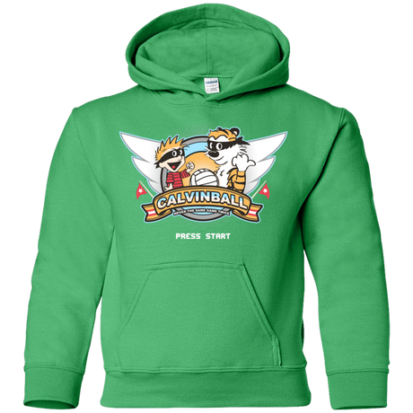Sweatshirts Irish Green / YS Calvinball Video Game Youth Hoodie
