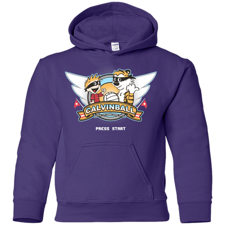 Sweatshirts Purple / YS Calvinball Video Game Youth Hoodie