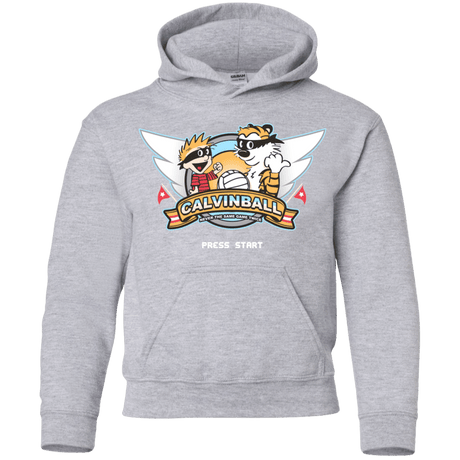 Sweatshirts Sport Grey / YS Calvinball Video Game Youth Hoodie