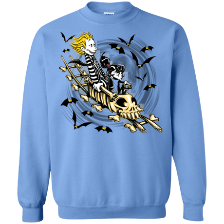 Sweatshirts Carolina Blue / Small Calvydia and Beetle Hobbes Crewneck Sweatshirt
