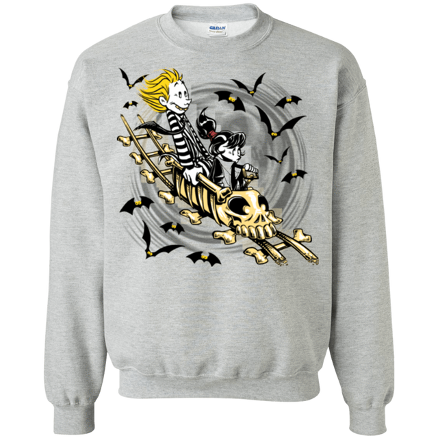 Sweatshirts Sport Grey / Small Calvydia and Beetle Hobbes Crewneck Sweatshirt