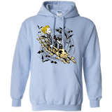 Sweatshirts Light Blue / Small Calvydia and Beetle Hobbes Pullover Hoodie