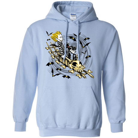 Sweatshirts Light Blue / Small Calvydia and Beetle Hobbes Pullover Hoodie