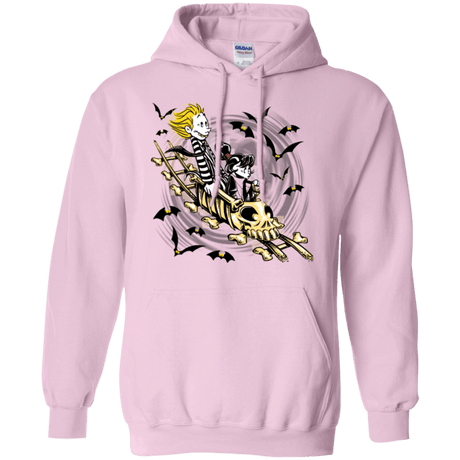 Sweatshirts Light Pink / Small Calvydia and Beetle Hobbes Pullover Hoodie