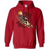 Sweatshirts Red / Small Calvydia and Beetle Hobbes Pullover Hoodie