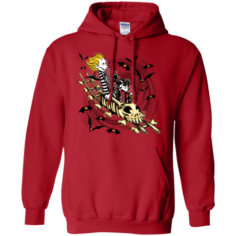 Sweatshirts Red / Small Calvydia and Beetle Hobbes Pullover Hoodie