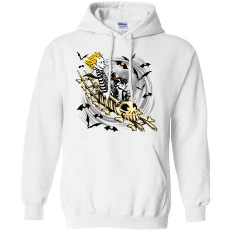 Sweatshirts White / Small Calvydia and Beetle Hobbes Pullover Hoodie