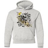 Sweatshirts Ash / YS Calvydia and Beetle Hobbes Youth Hoodie