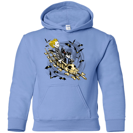 Sweatshirts Carolina Blue / YS Calvydia and Beetle Hobbes Youth Hoodie