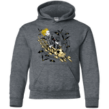 Sweatshirts Dark Heather / YS Calvydia and Beetle Hobbes Youth Hoodie