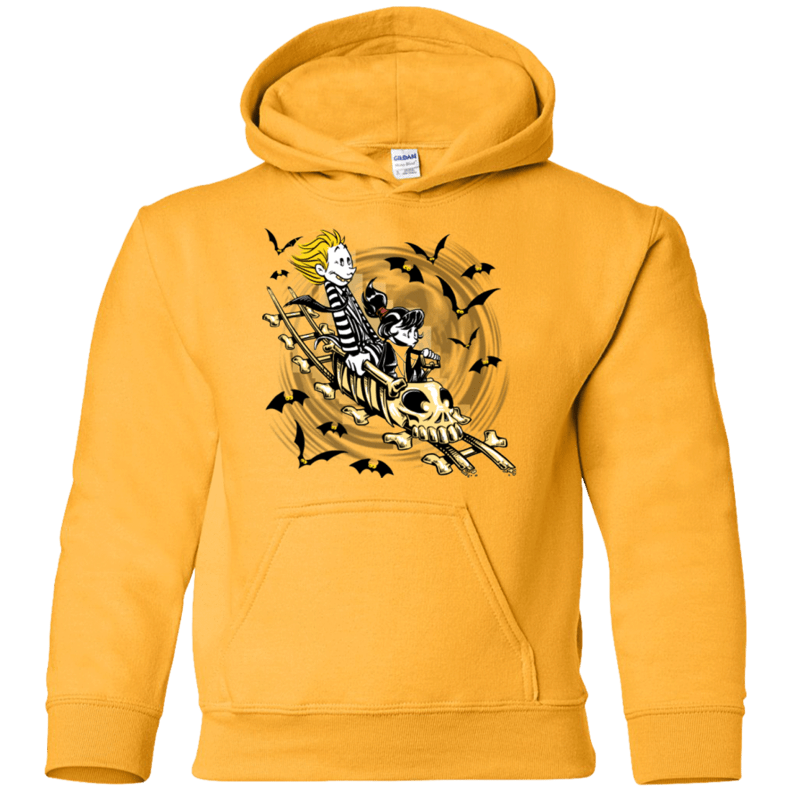 Sweatshirts Gold / YS Calvydia and Beetle Hobbes Youth Hoodie