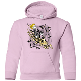 Sweatshirts Light Pink / YS Calvydia and Beetle Hobbes Youth Hoodie