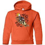 Sweatshirts Orange / YS Calvydia and Beetle Hobbes Youth Hoodie