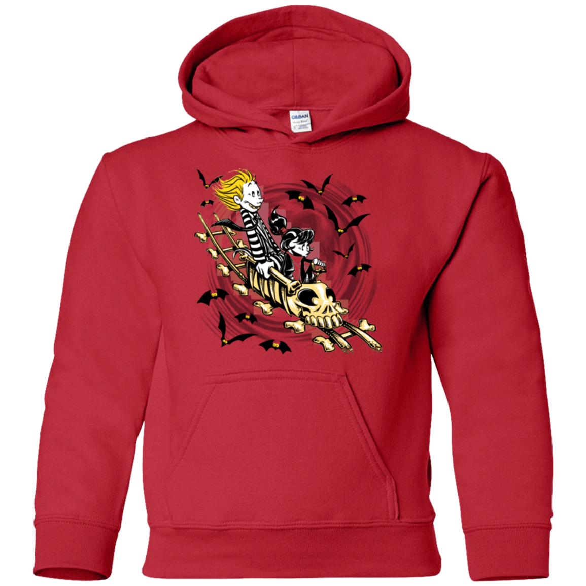 Sweatshirts Red / YS Calvydia and Beetle Hobbes Youth Hoodie