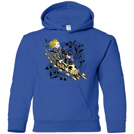 Sweatshirts Royal / YS Calvydia and Beetle Hobbes Youth Hoodie