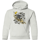 Sweatshirts White / YS Calvydia and Beetle Hobbes Youth Hoodie