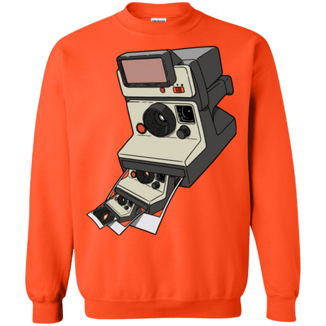 Sweatshirts Orange / Small Cam Ception Crewneck Sweatshirt