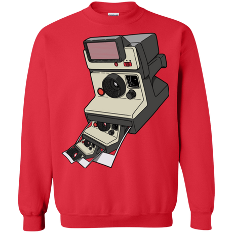 Sweatshirts Red / Small Cam Ception Crewneck Sweatshirt