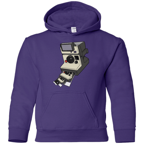 Sweatshirts Purple / YS Cam Ception Youth Hoodie