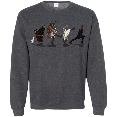 Sweatshirts Dark Heather / S Caminando Hacía El Grial Crewneck Sweatshirt