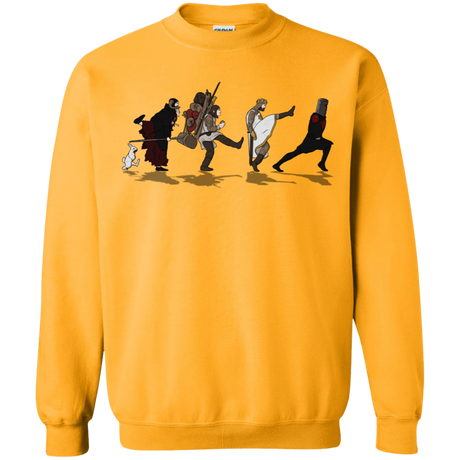 Sweatshirts Gold / S Caminando Hacía El Grial Crewneck Sweatshirt