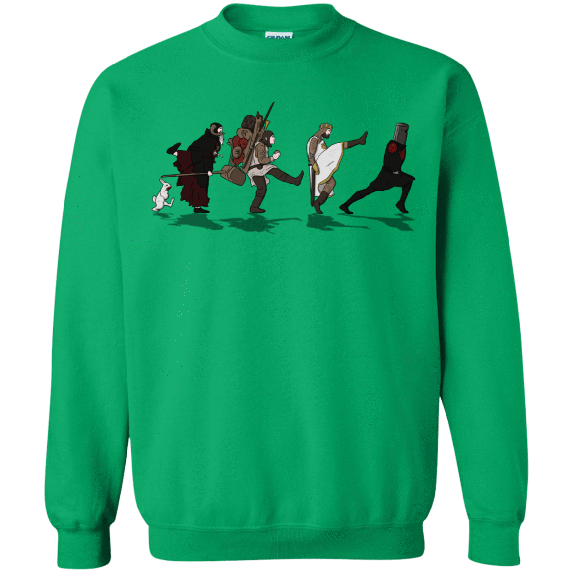 Sweatshirts Irish Green / S Caminando Hacía El Grial Crewneck Sweatshirt