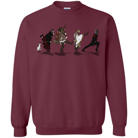 Sweatshirts Maroon / S Caminando Hacía El Grial Crewneck Sweatshirt