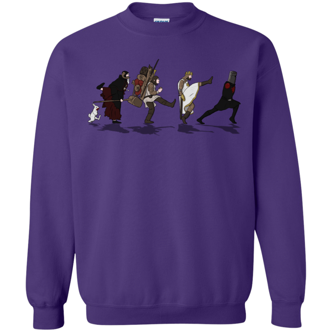 Sweatshirts Purple / S Caminando Hacía El Grial Crewneck Sweatshirt