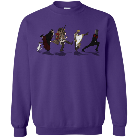 Sweatshirts Purple / S Caminando Hacía El Grial Crewneck Sweatshirt