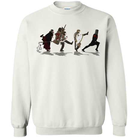 Sweatshirts White / S Caminando Hacía El Grial Crewneck Sweatshirt