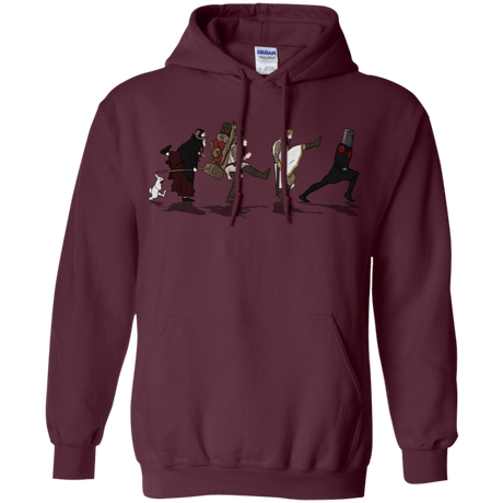 Sweatshirts Maroon / S Caminando Hacía El Grial Pullover Hoodie