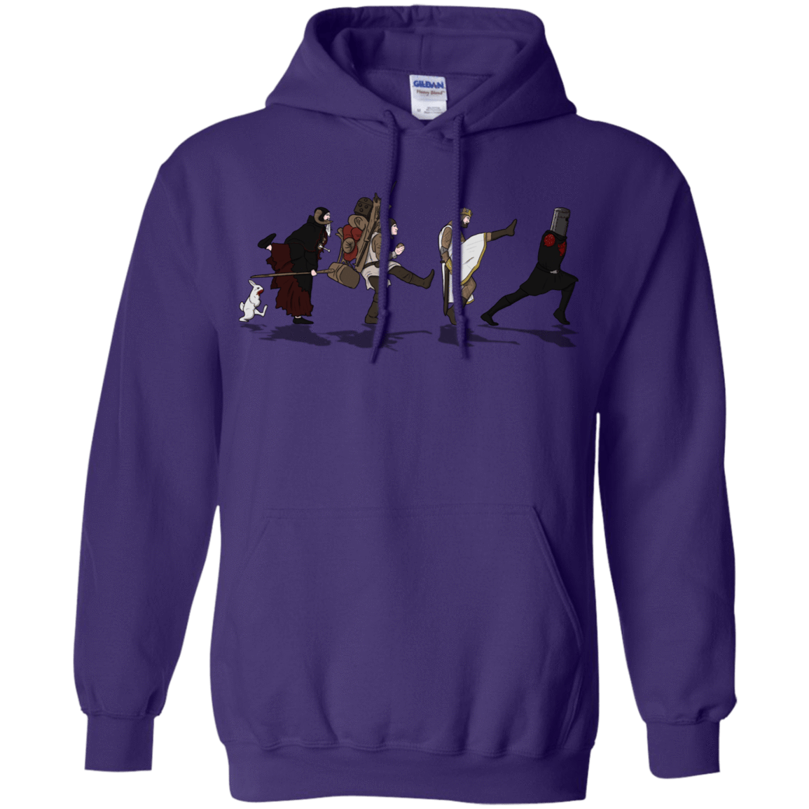 Sweatshirts Purple / S Caminando Hacía El Grial Pullover Hoodie