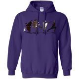 Sweatshirts Purple / S Caminando Hacía El Grial Pullover Hoodie