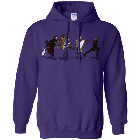 Sweatshirts Purple / S Caminando Hacía El Grial Pullover Hoodie