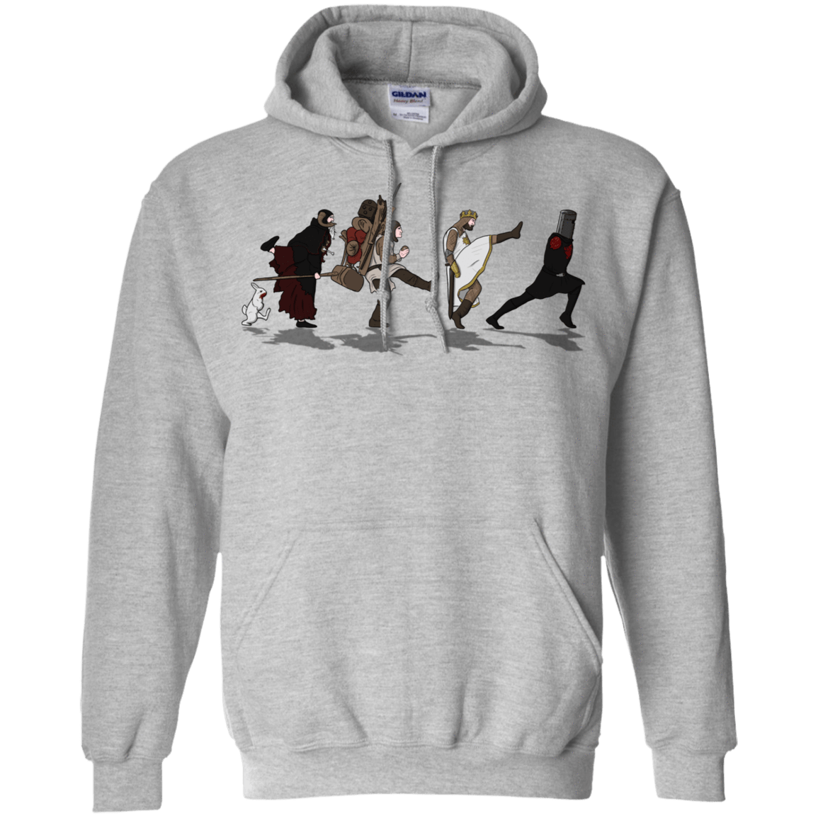 Sweatshirts Sport Grey / S Caminando Hacía El Grial Pullover Hoodie