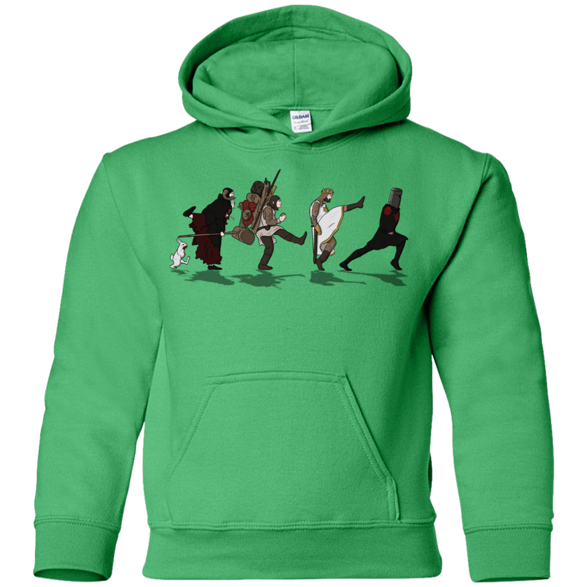 Sweatshirts Irish Green / YS Caminando Hacía El Grial Youth Hoodie