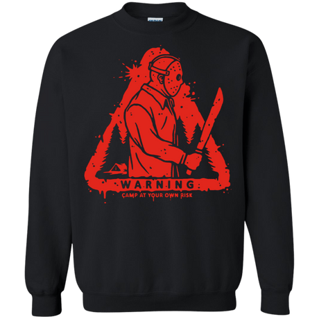 Sweatshirts Black / S Camp at Your Own Risk Crewneck Sweatshirt