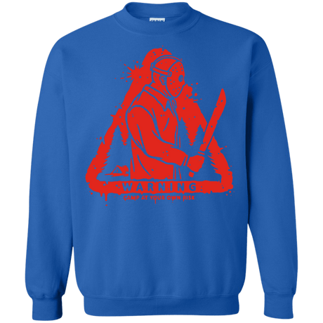 Sweatshirts Royal / S Camp at Your Own Risk Crewneck Sweatshirt