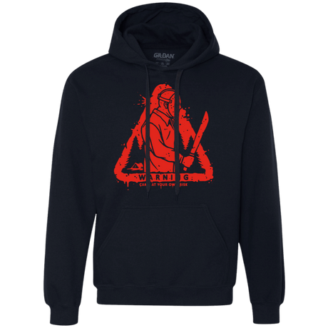 Sweatshirts Navy / S Camp at Your Own Risk Premium Fleece Hoodie