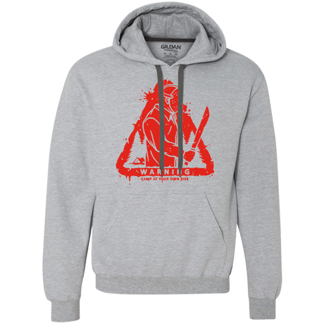 Sweatshirts Sport Grey / S Camp at Your Own Risk Premium Fleece Hoodie