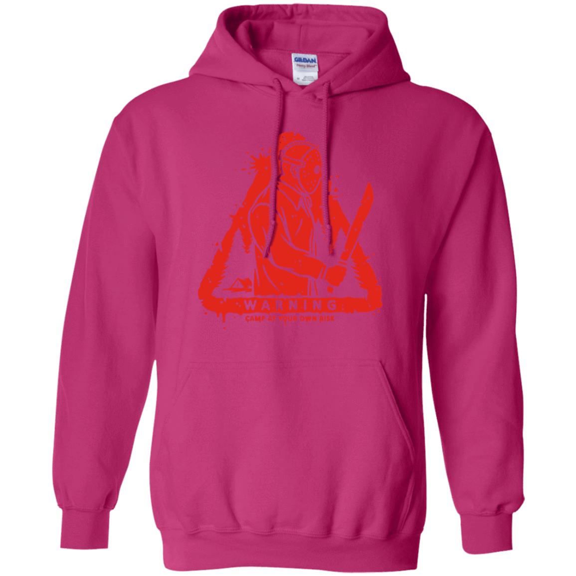 Sweatshirts Heliconia / S Camp at Your Own Risk Pullover Hoodie