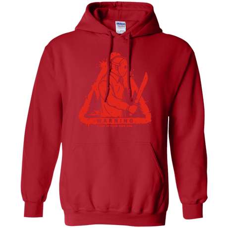 Sweatshirts Red / S Camp at Your Own Risk Pullover Hoodie